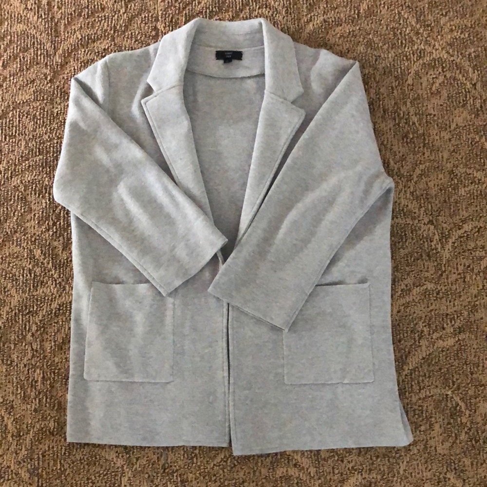 J. Crew sweater blazer